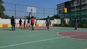 New Oxford School Basket Ball Court