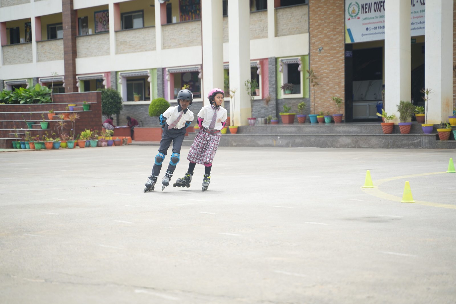 Students Skating